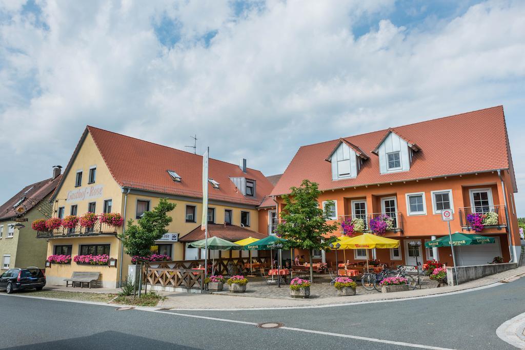 Gasthof Rose Flachslanden Exterior foto